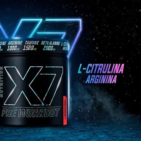 Pré Treino X7 300g Atlhetica Nutrition Beta Alanina MercadoLivre