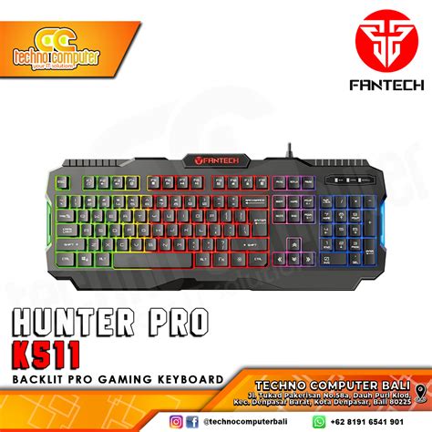 Fantech Hunter Pro K Rgb Backlit Membrane Gaming Keyboard