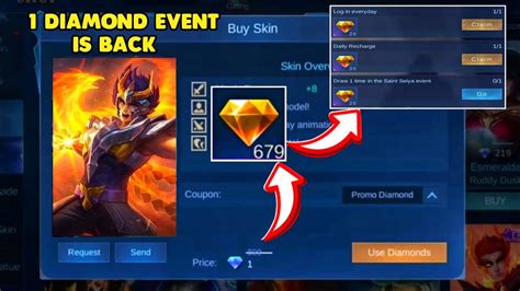 1 DIAMOND SKIN EVENT IS BACK PROMO DIAMONDS EVENT 2022 YouTube