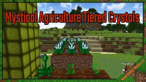 Mystical Agriculture Tiered Crystals Mod 1 16 5 1 12 2 Minecraft Mods