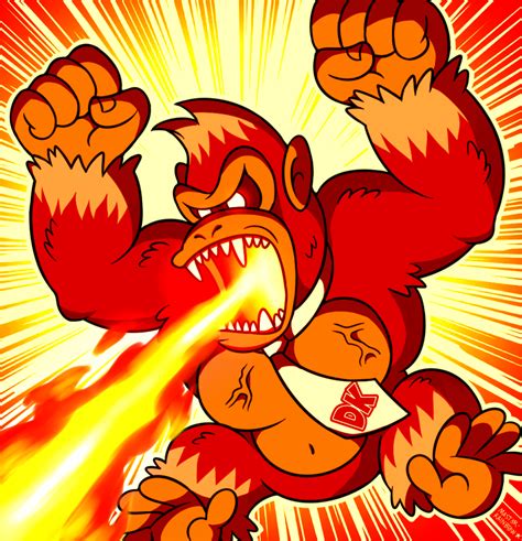 FLAMIN’ MONK DK (Fire Donkey Kong) by... - Don't Underestimate THIS Artist!