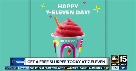 Get a FREE Slurpee for 7-Eleven Day!