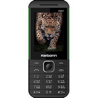 Buy Karbonn K Dual Sim Inch Display Mah Battery Black