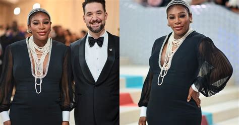 Serena Williams Announces Second Pregnancy At Met Gala