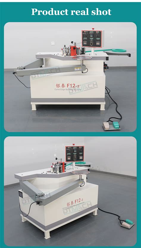 Curved Straight Manual Pvc Folding Arm Curve Edge Banding Machine High