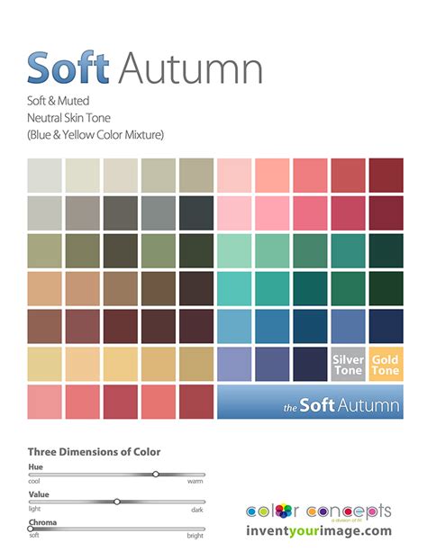 Soft Autumn Color Palette