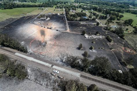 Kentucky Gas Line Explosion See Photos From Damage Near Junction City