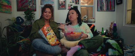 Cheetos Puff Snacks Enjoyed By Ashley Park As Audrey Sullivan Sherry