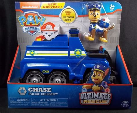 Paw Patrol Chase Ultimate Rescue Police Cruiser New Action Figures