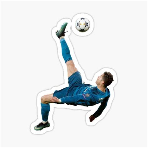 Pegatinas Cr7 Cristiano Ronaldo Bicycle Kick Ronaldo