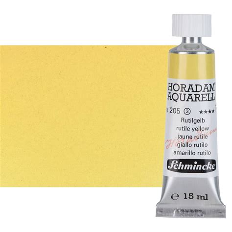 Schmincke Horadam Watercolor Rutile Yellow Ml Jerry S Artarama