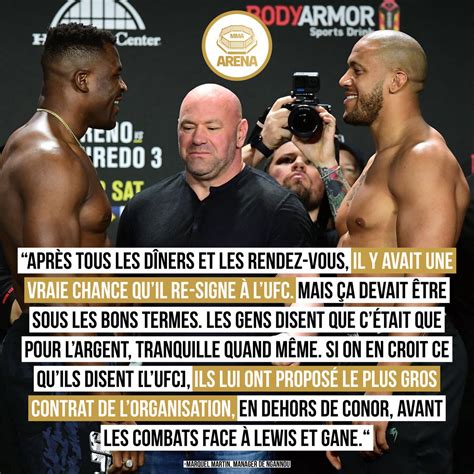 Arena On Twitter Le Manager De Francis Ngannou Fait Taire Ceux Qui