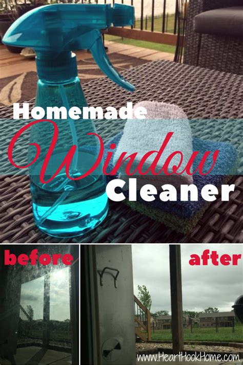 How To Make Homemade Window Or Glass Cleaner Window Cleaner Homemade Glass Cleaner Recipe