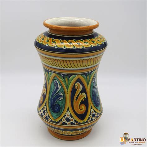 Vaso Albarello 30 Palermo Ceramiche Artistiche Di Martino