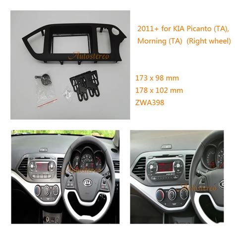 Car Dvd Radio Fascia For Kia Picanto Ta Morning Ta Right