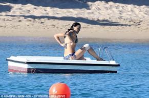 Michelle Rodriguez In A Bikini In Sardinia AZNude