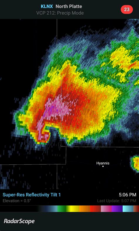 Supercell Radar Image