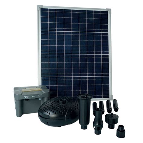 Pompe Bassin Solaire Ubbink Solarmax Avec Accu