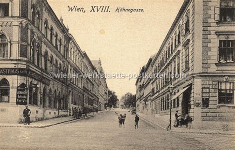 XVll Höhnegasse um 1915 Wiener Werkstätte Postkarten