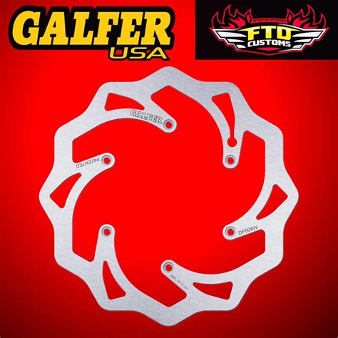 Galfer Front Solid Wave Rotor For 2004 2016 Ktm 500 Exc Df606w Ebay