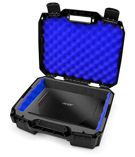 Casematix Hard Shell Case With Shock Absorbing Foam Fits Up To 15 Inch