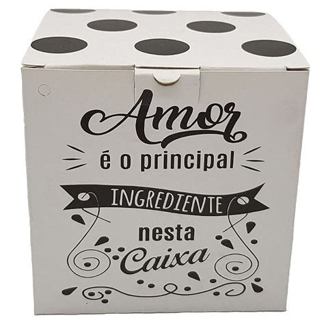 Caixinha para caneca amor é o principal ingrediente nesta caixa