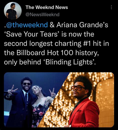 The Weeknd Now Owns Top 2 Biggest Billboard Hot 100 Hits Ever 🤯🤯 R