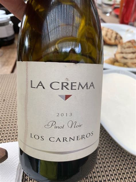 2013 La Crema Pinot Noir Carneros USA California Napa Sonoma