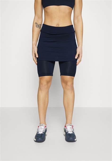 Fila Skort Nele Jupe De Sport Navy Bleu Marine Zalando Fr