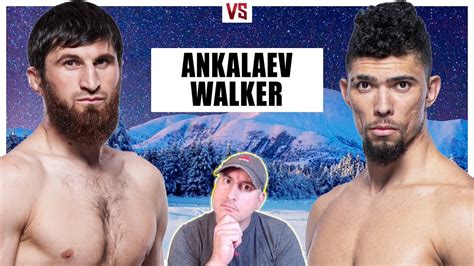 UFC Vegas 84 Magomed Ankalaev Vs Johnny Walker Prediction Bets