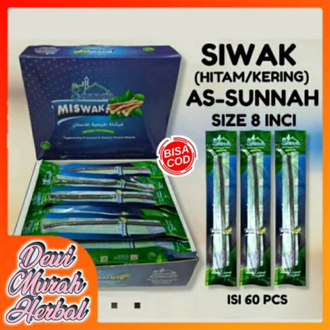 Jual Kayu Siwak Hitam As Sunna Setara Miswak Al Khair Kayu Zaitun Siwak