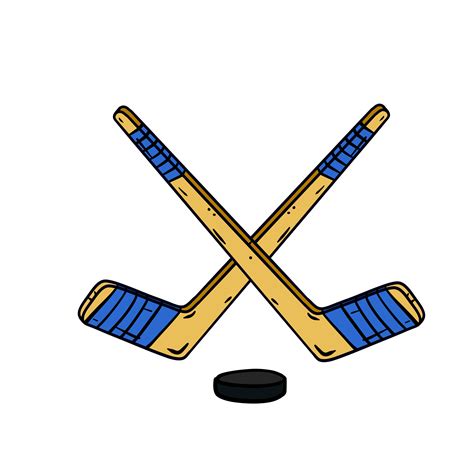 Ice Hockey Stick Clipart