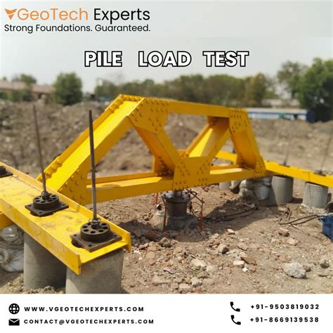 Pile Load Testing Service Pile Load Testing In India