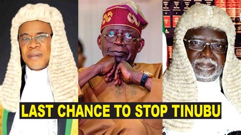 Tinubu Inauguration Last Chance To Stop Him As Court Judgments Loom