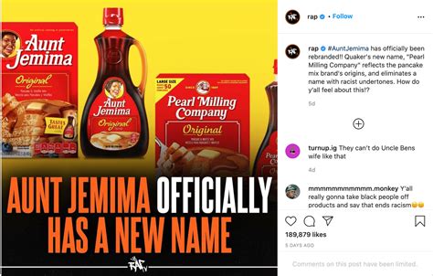 Aunt Jemima Trends On Brandgraph® After Announcing They’re Rebranding Laptrinhx