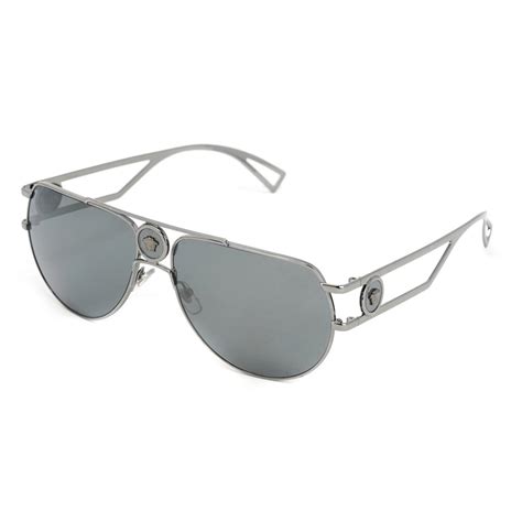 Versace Medusa Pilot Silver Mirror No Reserve Price Sunglasses Catawiki