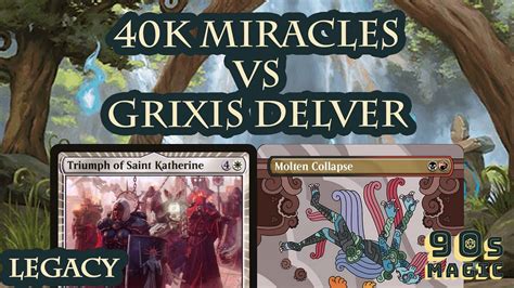 Grixis Delver Vs Miracles MTG Legacy YouTube