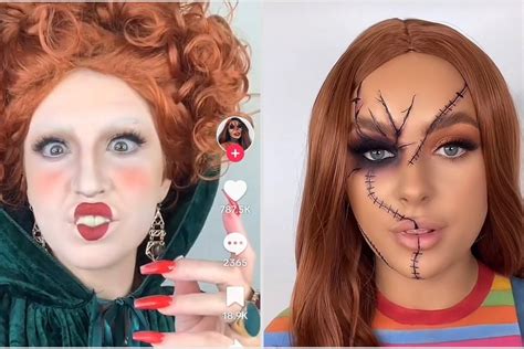 Boo! These spooky Halloween TikTok makeup looks are to die for