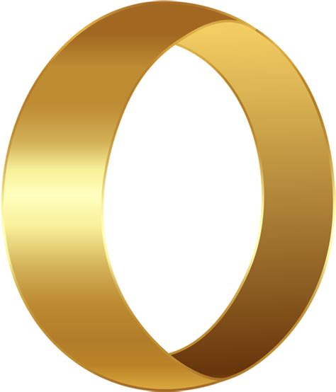 Golden Number Zero Transparent Png Clip Art Image Number Zero