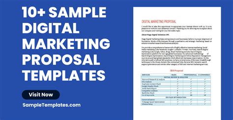 FREE 10 Digital Marketing Proposal Samples In MS Word Pages Google