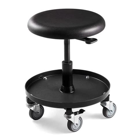 Bevco 3057 Polyurethane Maintenancerepair Stool With Black Tubular