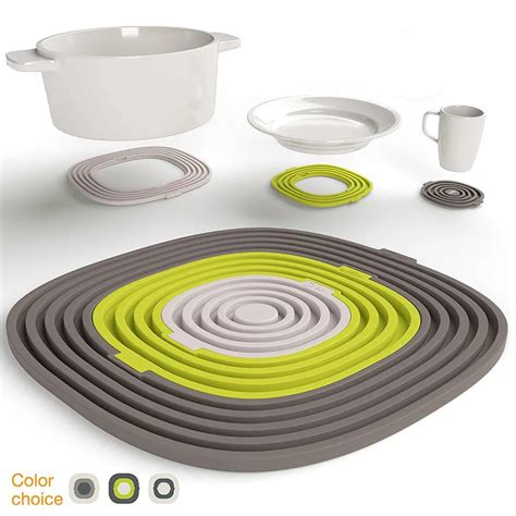 Multi Purpose Silicone Trivets In Hot Pot Holder Premium Heat Resistant Hot Pads Kitchen Non