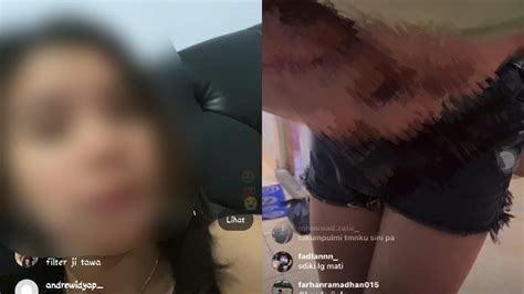 Lewat Live Instagram Skandal Video Tak Senonoh Kembali Hebohkan