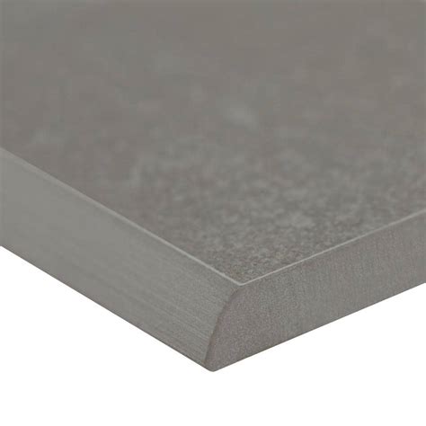 MSI Beton Gris Bullnose 3 In X 24 In Matte Porcelain Wall Tile 12