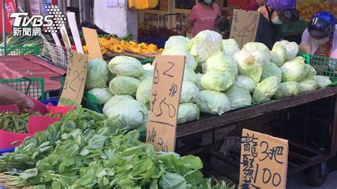 8月豪雨蔬菜批發價再創今年新高 高麗菜1顆破百元│農損│大雨│菜價│tvbs新聞網