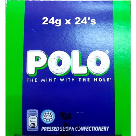 Polo Peppermint Rolls Candy24g X 24s Shopee Malaysia