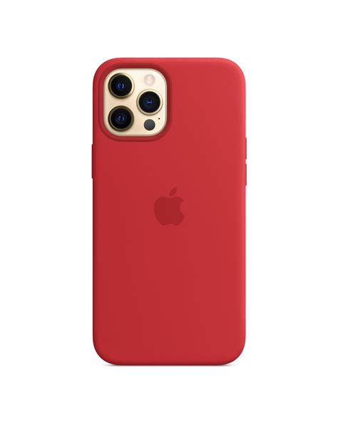 Coque En Silicone Pour IPhone 12 Pro Max Rouge ITech Store