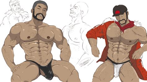 Rule 34 1male Abs Bigbaraboi Facial Hair Male Male Focus Male Only