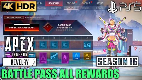 Apex Legends Season Battle Pass All Rewards Showcase Ps Apex