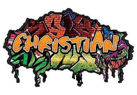 Graffiti Name Christian